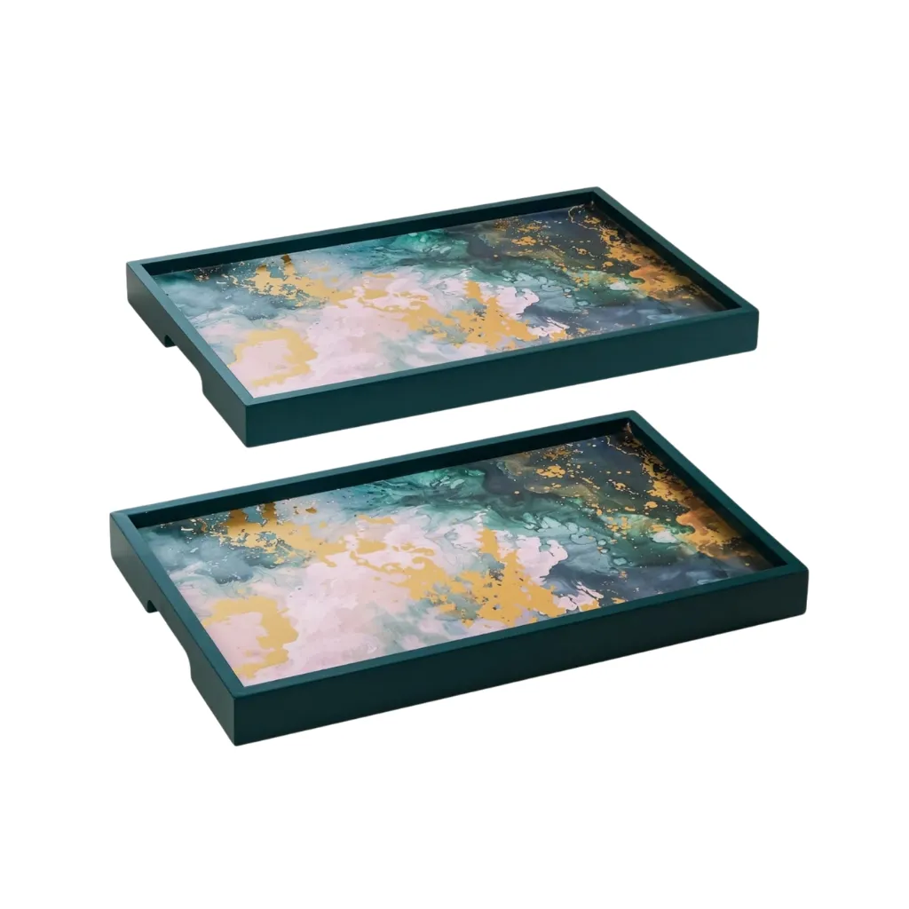 Elegant Serving Trays & Platters for Dining & Food Presentation | Multipurpose Serving Accessories - Image 10