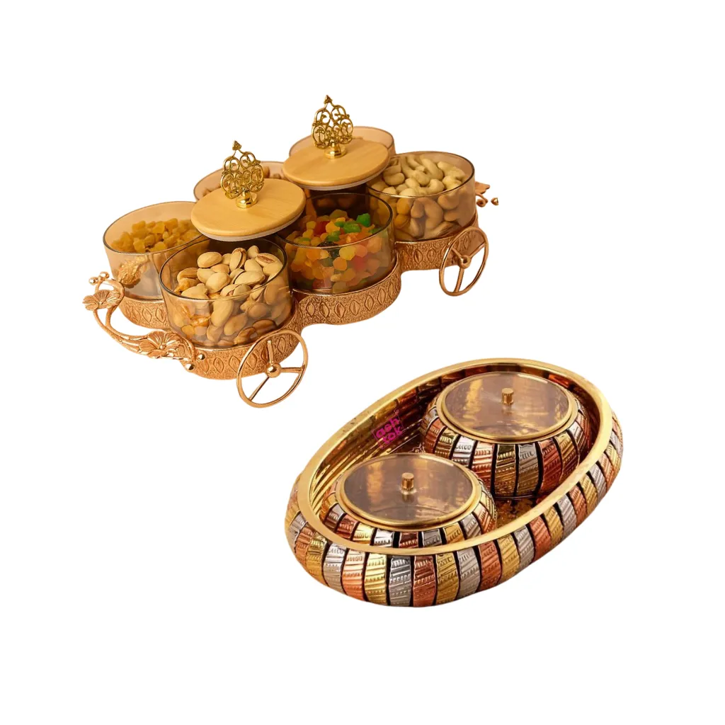 Elegant Serving Trays & Platters for Dining & Food Presentation | Multipurpose Serving Accessories - Image 14