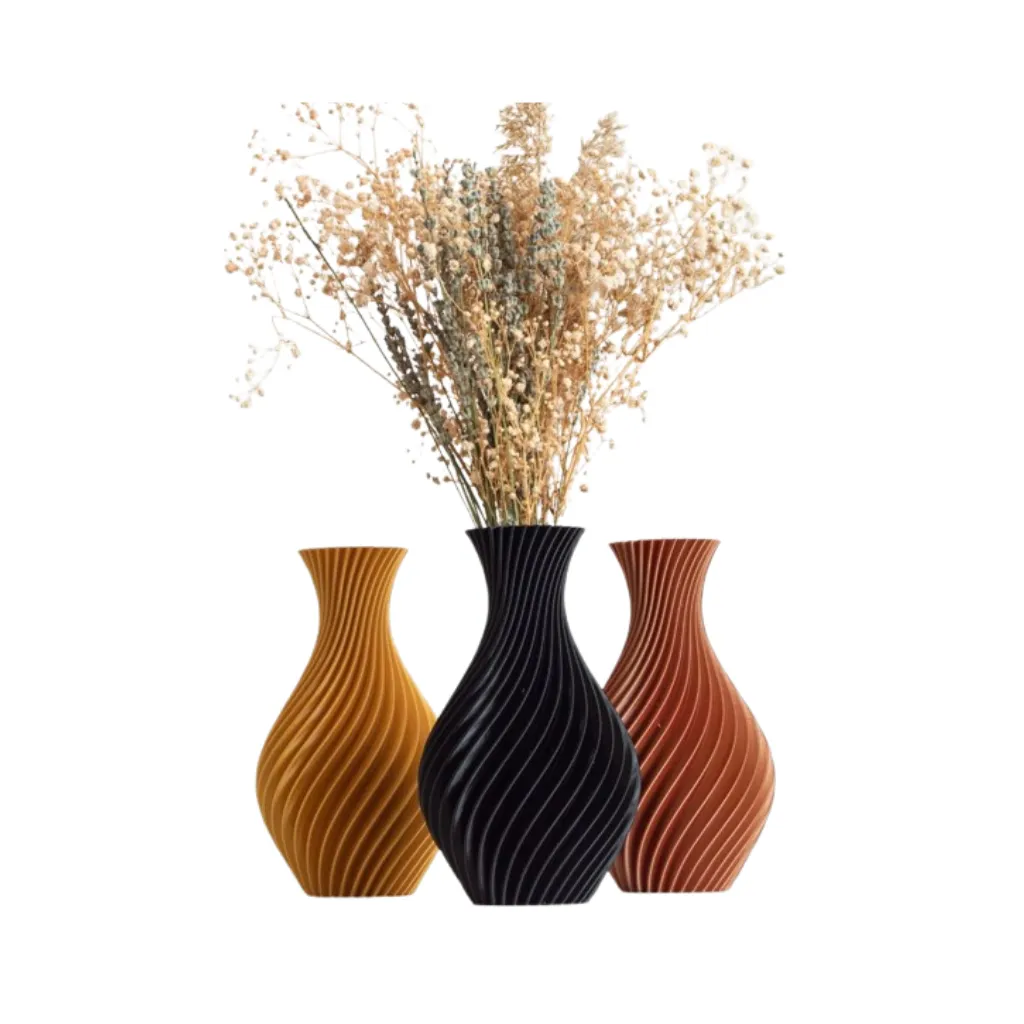 Premium Decorative Flower Vase for Home & Office Décor | Modern Elegant Centerpiece Vase - Image 3