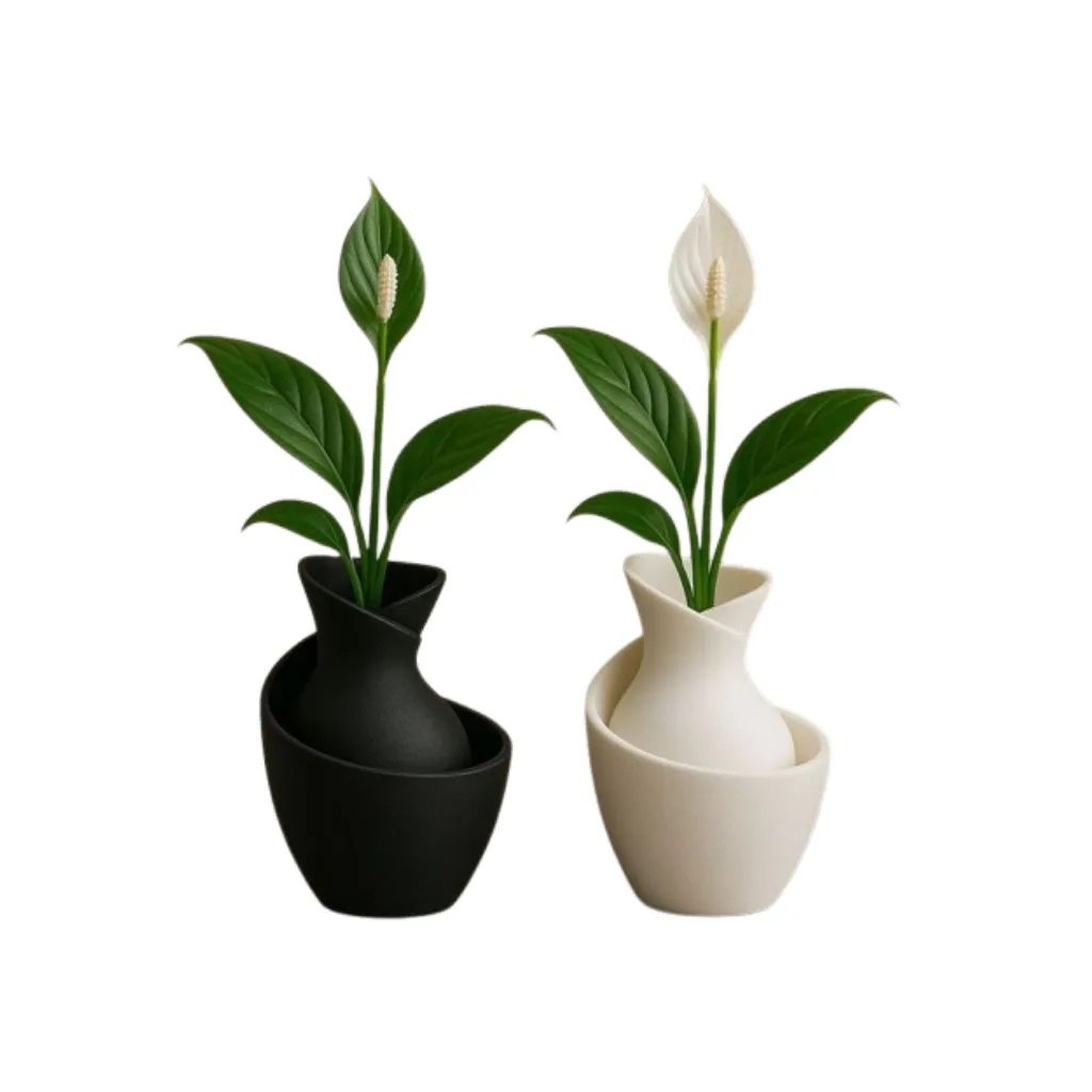 Premium Decorative Flower Vase for Home & Office Décor | Modern Elegant Centerpiece Vase - Image 4