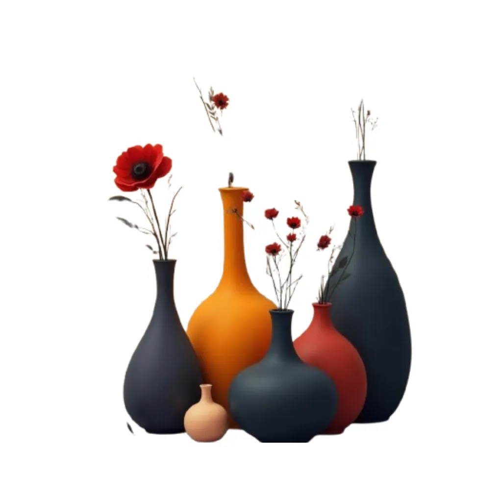 Premium Decorative Flower Vase for Home & Office Décor | Modern Elegant Centerpiece Vase - Image 6