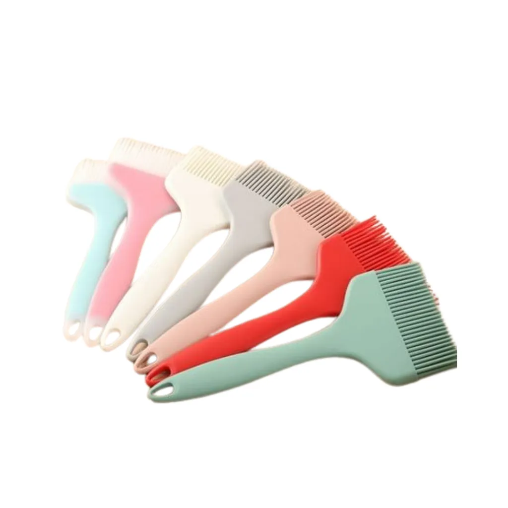 Heat Resistant Silicone Basting Brush for BBQ, Baking & Cooking | Non-Stick Kitchen Oil Brush - Image 4