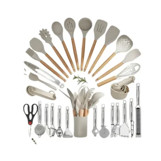 Premium Cooking Utensils Set for Kitchen | Heat Resistant Non-Stick Kitchen Tools & Accessories