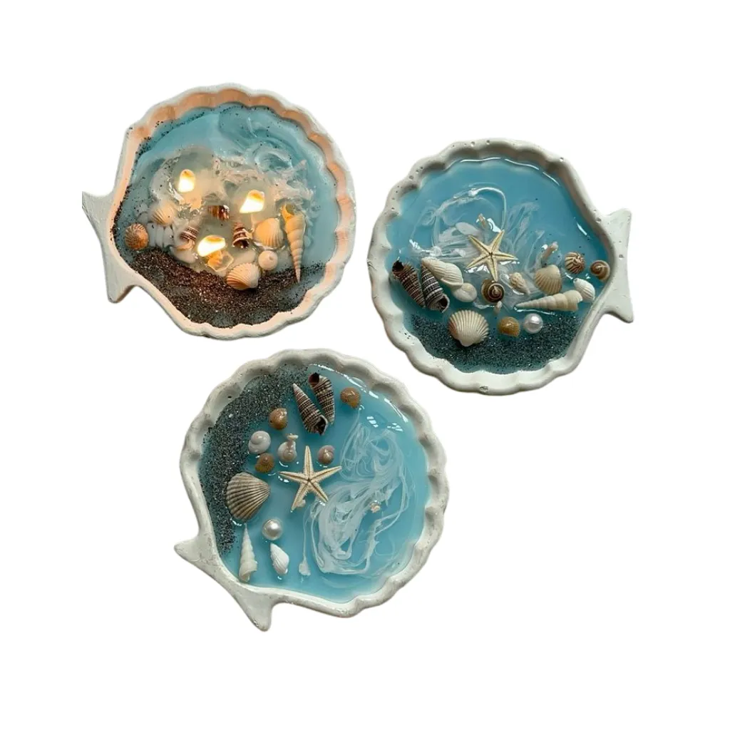 Decorative Drink Coasters Set for Dining Table & Home Décor | Heat Resistant Cup Coasters - Image 8