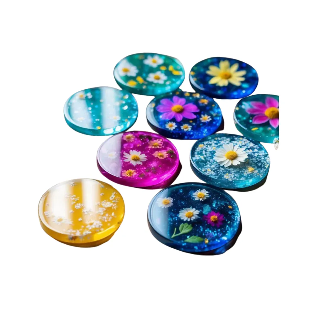 Decorative Drink Coasters Set for Dining Table & Home Décor | Heat Resistant Cup Coasters - Image 5