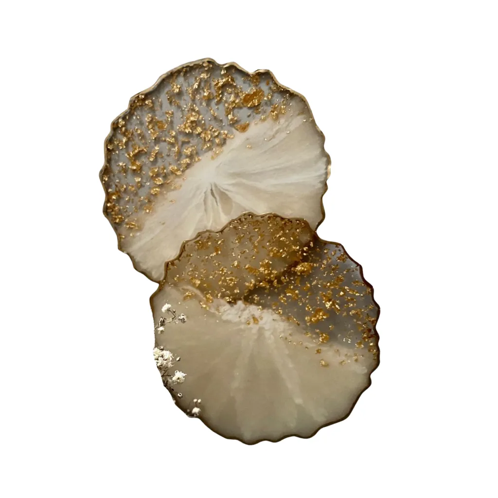Decorative Drink Coasters Set for Dining Table & Home Décor | Heat Resistant Cup Coasters - Image 10