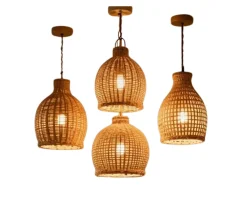 bamboo lampshades