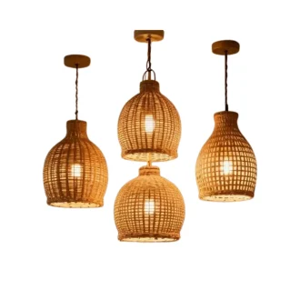 bamboo lampshades