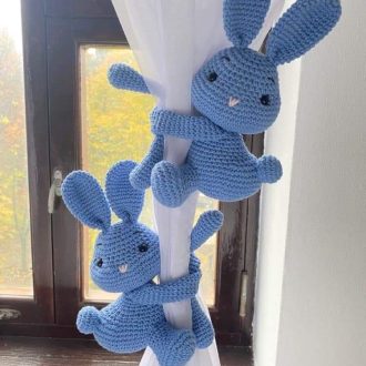Crochet Curtain Tie