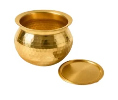 brass handi cooking pot