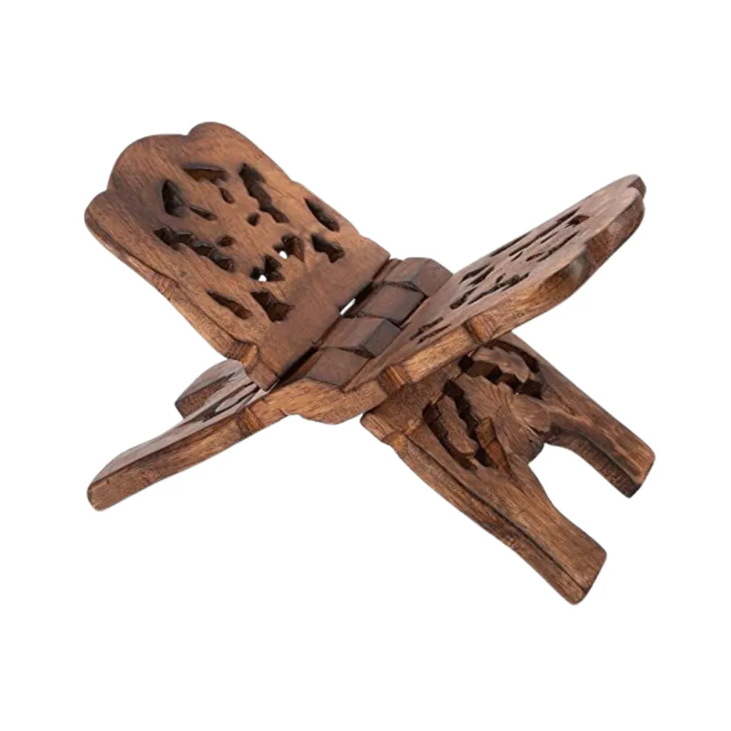 wooden book stand