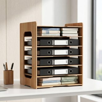 Wooden file holders