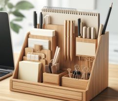 Bamboo stationery sets
